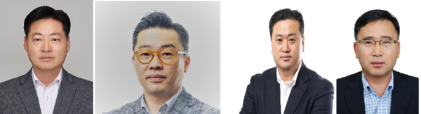 삼성화재 신임 부사장단 (왼쪽부터) 고기호, 박민재, 방대원, 이상동 부사장/사진=삼성화재