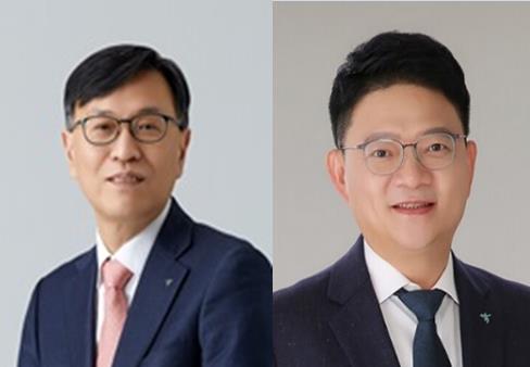 김용석 하나캐피탈 대표 후보자·양동원 하나저축은행 대표 후보자 /사진=하나금융그룹