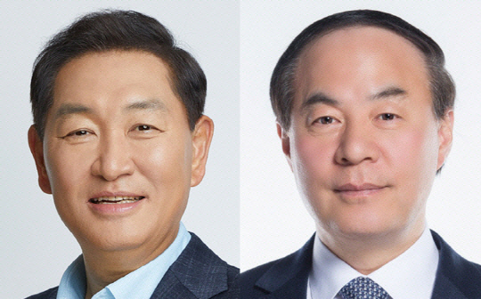 삼성전자 한종희 대표이사 부회장(왼쪽)과 전영현 DS부문장 부회장. /사진=삼성전자