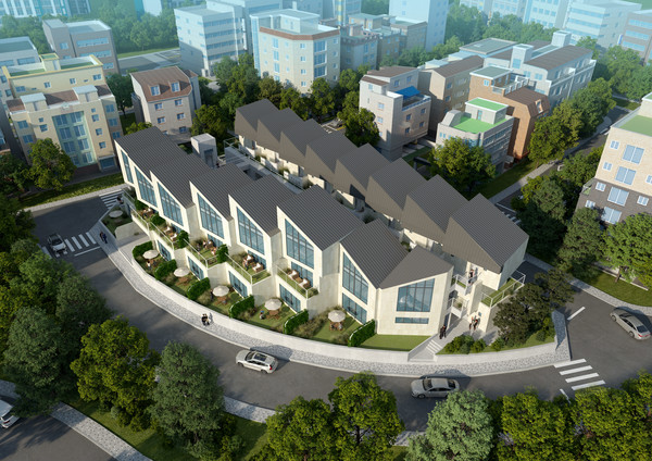 서천역 THE 데라스 프라이빗 43 조감도.