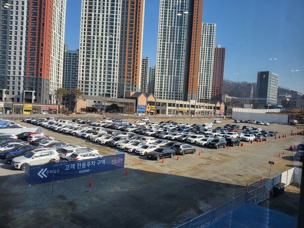 신광교 클라우드 시티가 들어설 옛 아모레퍼시픽 공장 부지. /사진=박성대 기자