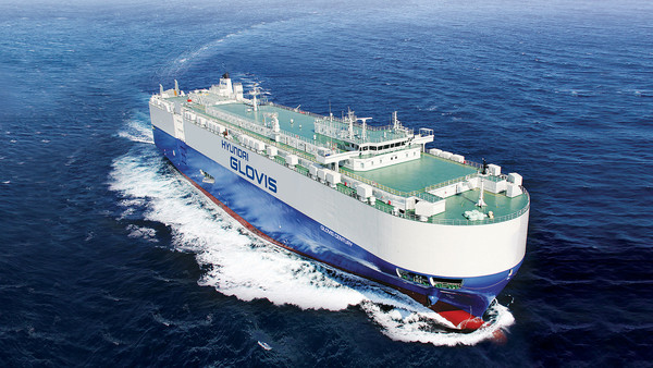 현대글로비스가 운용중인 자동차운반선. 사진=현대글로비스