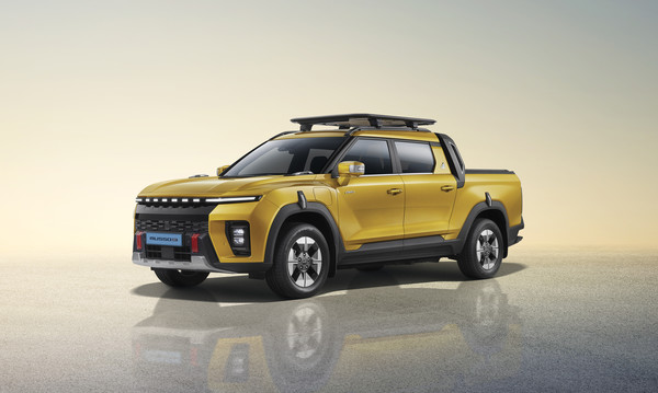 KGM 전기 픽업 '무쏘 EV'./사진=KGM