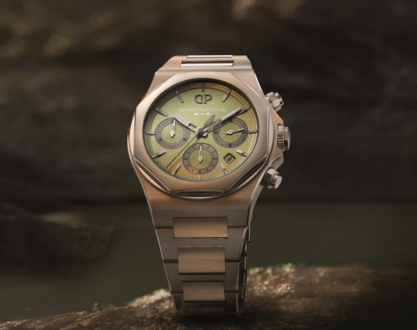 애스턴마틴이 '제라드-페리고'와 협업해 188개 한정판 '로레아토 크로노크래프 애스턴마틴 에디션'을 선보인다./사진=애스턴마틴