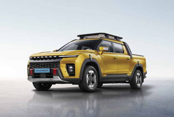 KGM '무쏘 EV'. /사진=KG모빌리티