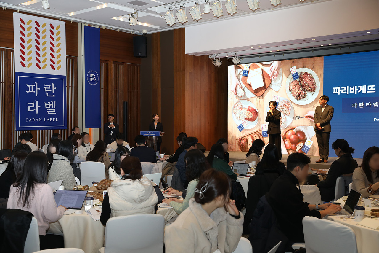 김연정 파리바게뜨 마케팅본부장, 심상민 SPC식품생명공학연구소 부소장