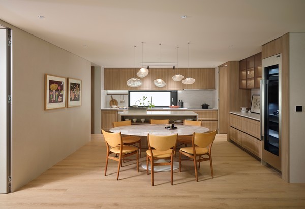 DL이앤씨 '디 셀렉션 하우스' 주방. /사진=DL이앤씨