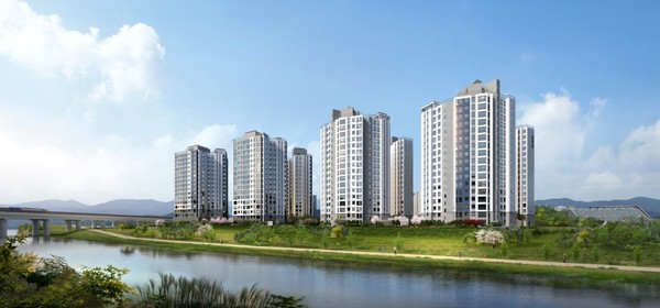 '울산 에피트 스타시티' 투시도. /사진=HL디앤아이한라