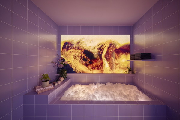 네스프레스 팝업스토어 '버츄오 하우스' 내 '웜스페이스 1'의 모습 /사진=네스프레소