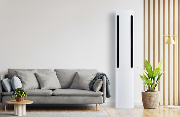 LG전자가 'AI 바람', 'AI 건조' 등 공감지능(AI)을 적용한 스탠드 에어컨 '휘센 쿨' 신제품을 선보이며, AI 냉방 경험을 확대한다. /사진=LG전자