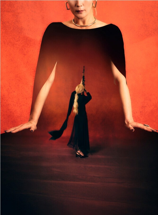 이혜영 배우가 주연을 맡은 국립극단 '헤다 가블러' 스틸컷 / 사진=