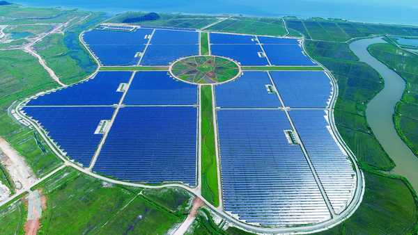 솔라시도 태양광발전소. /사진=BS그룹