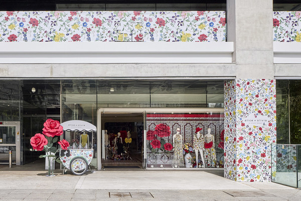 앨리스 앤 올리비아 한남동 팝업 매장 /사진=삼성물산 패션