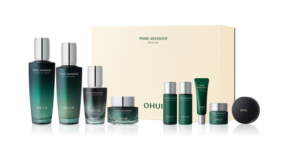 오휘 프라임 어드밴서 디에이징 4종 스페셜 세트 /사진=LG생활건강