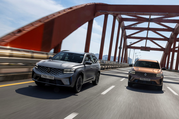 르노 그랑 콜레오스 주행사진. /사진=르노코리아