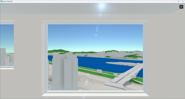 AI 시뮬레이션 프로그램 활용한 한강조망 분석 결과물. /사진=포스코이앤씨