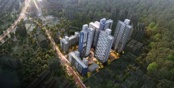 '아테라 메종 드 포레' 조감도./사진=금호건설