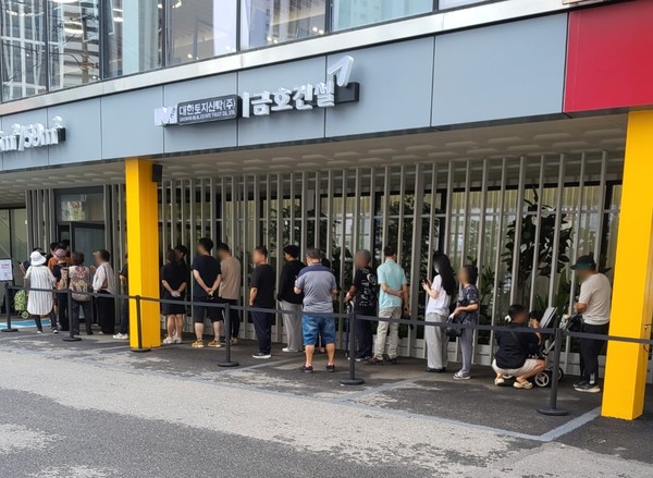 파주금촌 금호어울림 홍보관./사진=금호건설