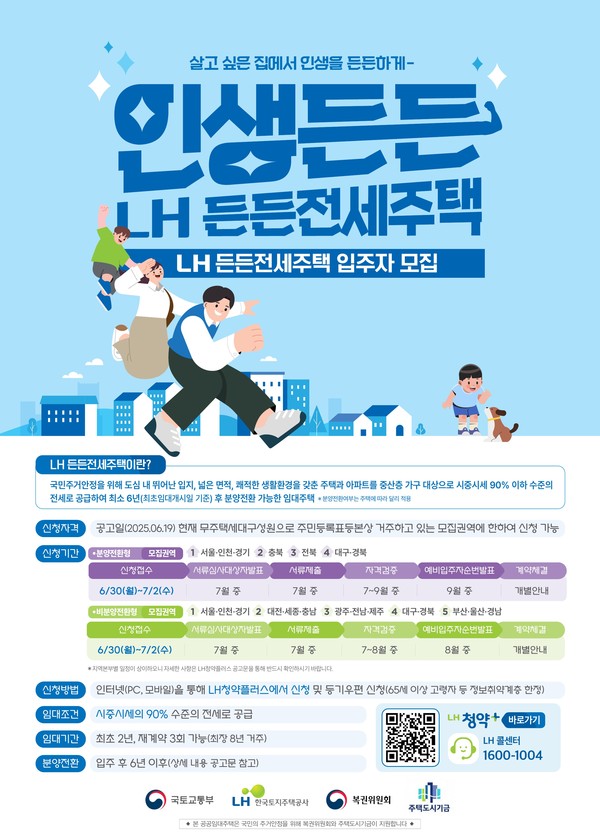 2025년 1차 든든전세 포스터. /사진=LH