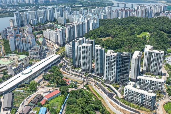 '도심역 한양수자인 리버파인' 전경./사진=BS한양