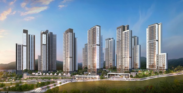 '클러스터용인 경남아너스빌' 조감도. / 사진=SM그룹