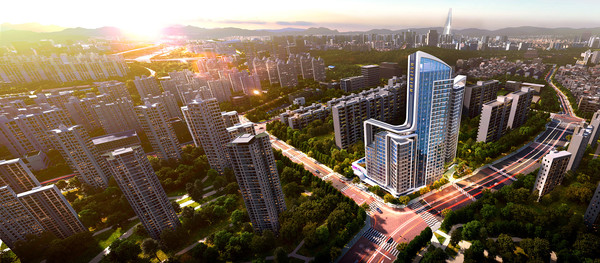 개포 현대4차 가로주택정비사업 조감도. /사진=동부건설