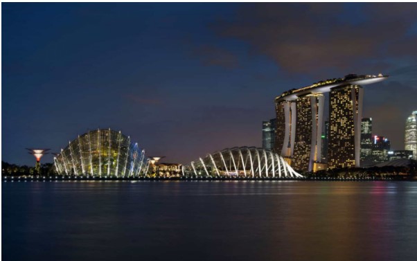 싱가포르 '가든스 바이 더 베이' 조명 / 사진=LPA 웹사이트