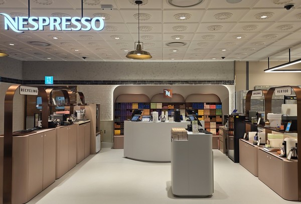 네스프레소 '신세계백화점 타임스퀘어점 부티크 팝업 매장' 이미지 /사진=네스프레소