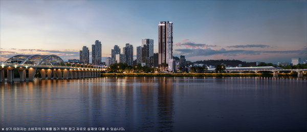 라비움 한강 광역 투시도./사진-디오로디엔씨