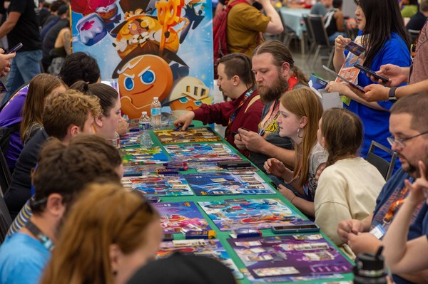 데브시스터즈 쿠키런 브레이버스 카드 게임 젠콘 2025 현장 /사진=데브시스터즈