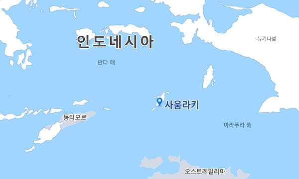 인도네시아 인펙스 아바디 온쇼어 LNG 프로젝트 현장 위치. /사진=삼성E&A