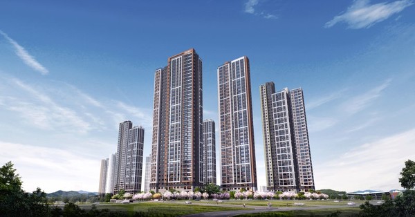 원주역 우미린 더 스텔라 투시도./사진=우미건설