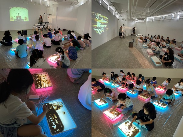 샌드아트 이미지./사진=반도건설