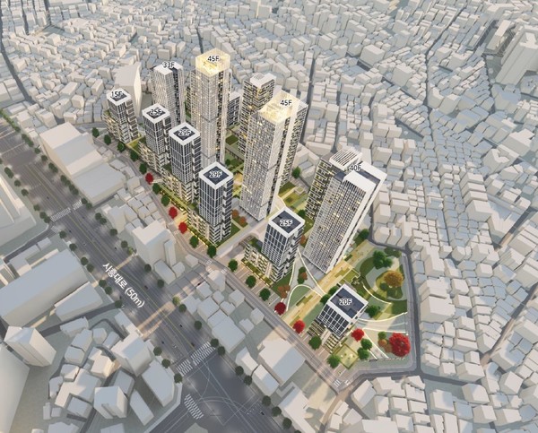 독산시흥구역 재개발 사업 조감도. 사진=한국투자부동산신탁