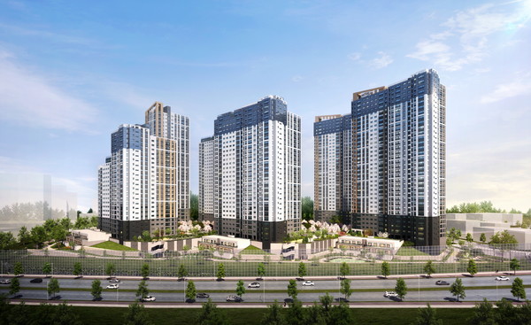 '아산탕정 동일하이빌 파크레인' 조감도./사진=동일토건