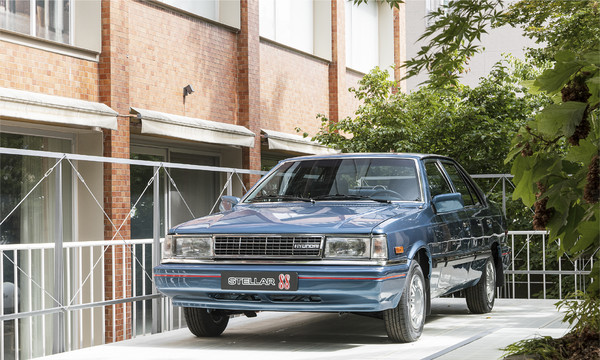 'By your side – 스텔라 & 쏘나타' 전시에서 선보이는 '스텔라 88' 복원 차량./사진=현대자동차