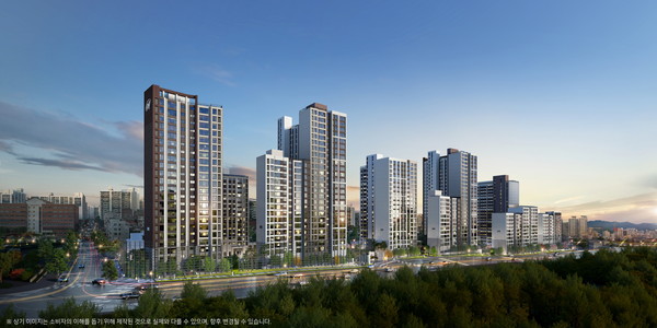 힐스테이트 이수역센트럴 메인 투시도. /사진=현대건설