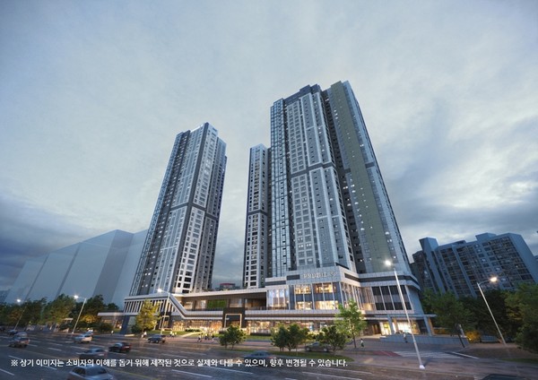 '망포역 푸르지오 르마크' 투시도./사진=대우건설