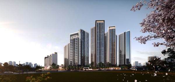 광명13-1·2구역 재개발 투시도. /사진=SK에코플랜트