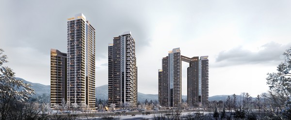 부산 사직5구역 재개발사업 투시도./사진=현대건설