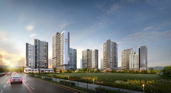 'e편한세상 내포 에듀플라츠' 투시도. /사진=DL이앤씨