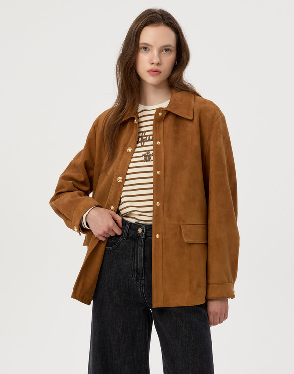 질스튜어트뉴욕 25FW 레더 컬렉션 화보 /사진=LF