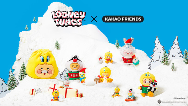 루니툰즈 x 카카오프렌즈 크리스마스 에디션 / 사진=카카오