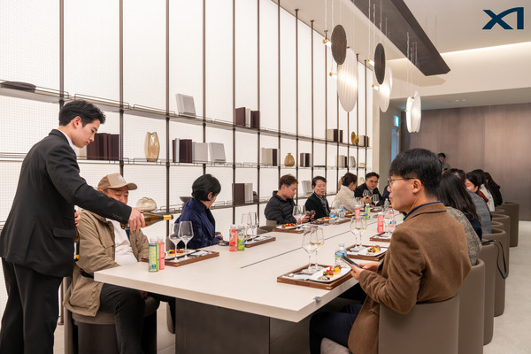 15일 자이갤러리에서 진행된 ‘자이안데이 행사 사진. /사진=GS건설