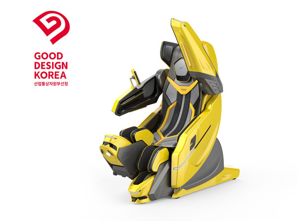 '2025 굿디자인 어워드' 산업통상자원부 장관상을 수상한 바디프랜드 AI헬스케어로봇 '733' /사진=바디프랜드