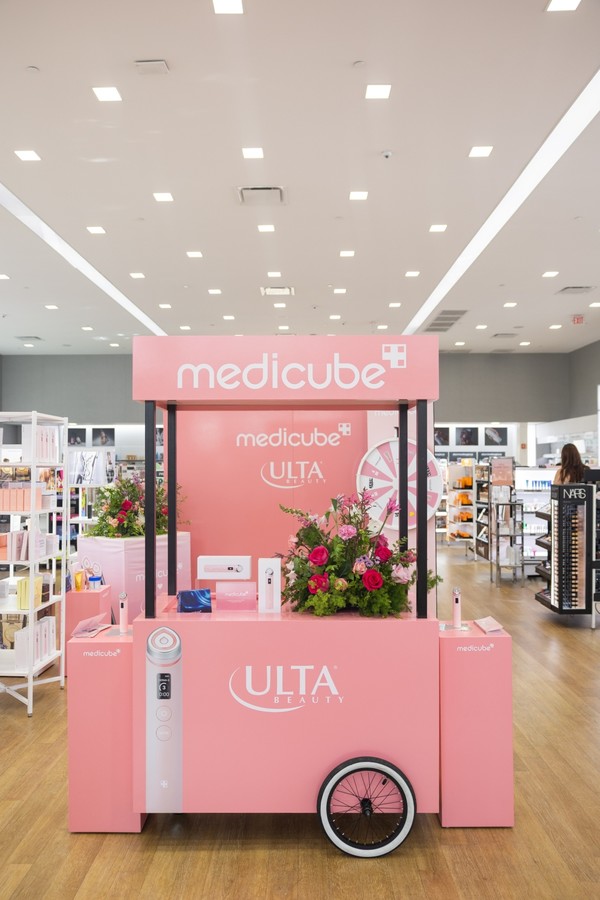 미국 메디큐브X울타 뷰티 오프라인 매장 /사진=에이피알