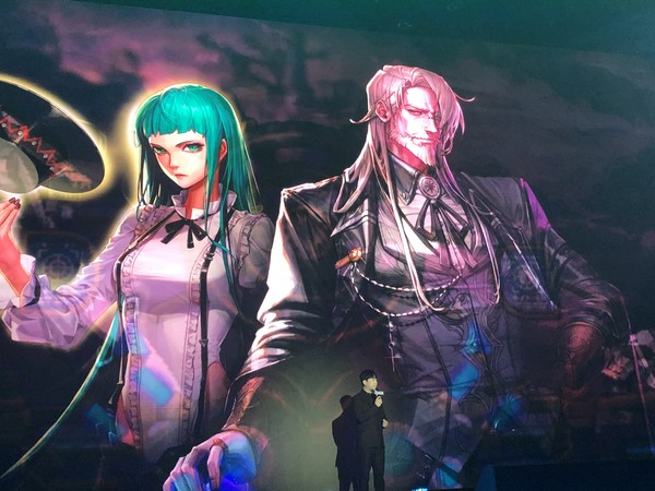 22일 '디레지에 레이드' 및 겨울 업데이트 발표 쇼케이스에서 성승헌 캐스터가 진행하고 있다. /사진=김현정 기자